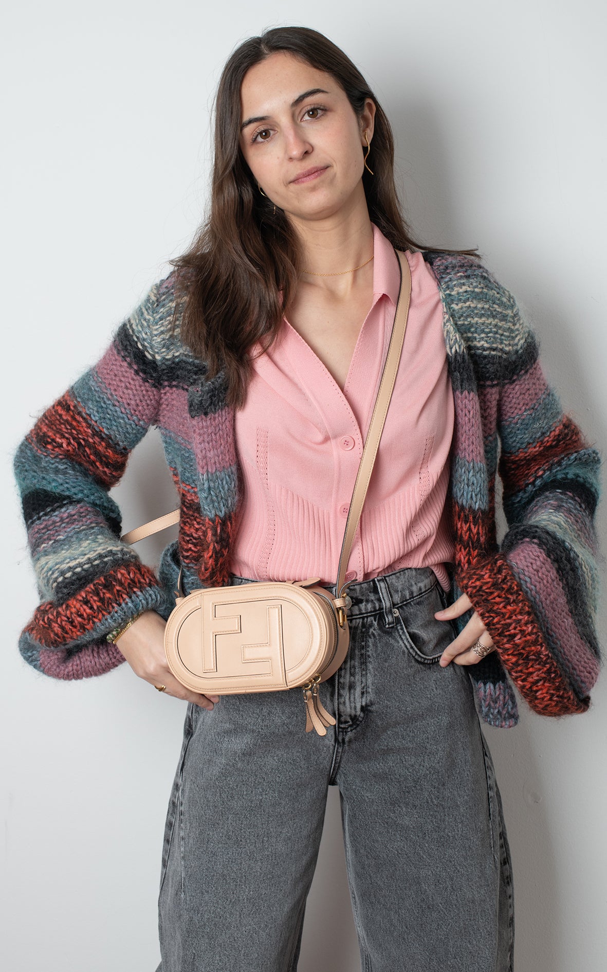 Chaqueta de lana colores