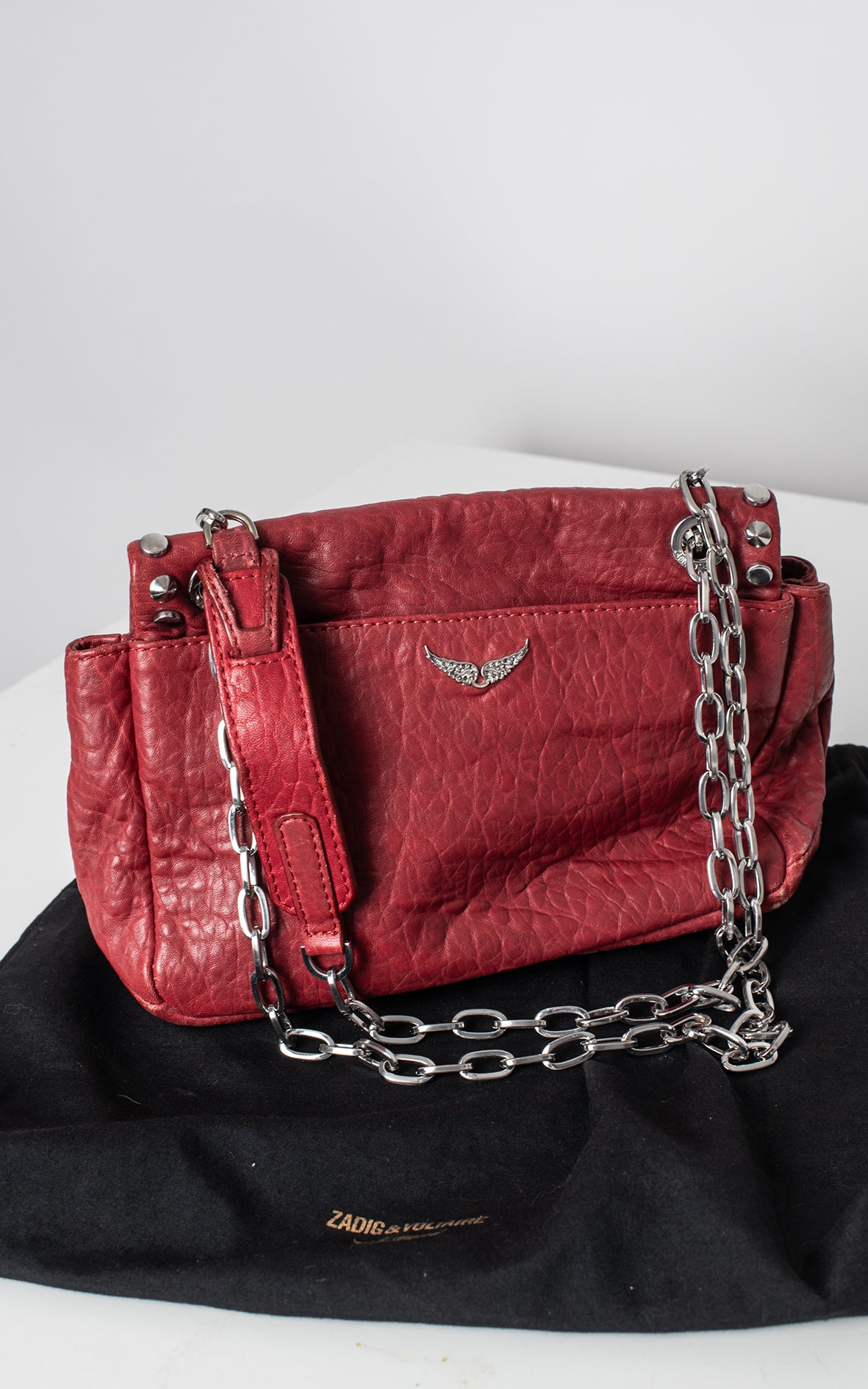 Bolso Zadig rojo