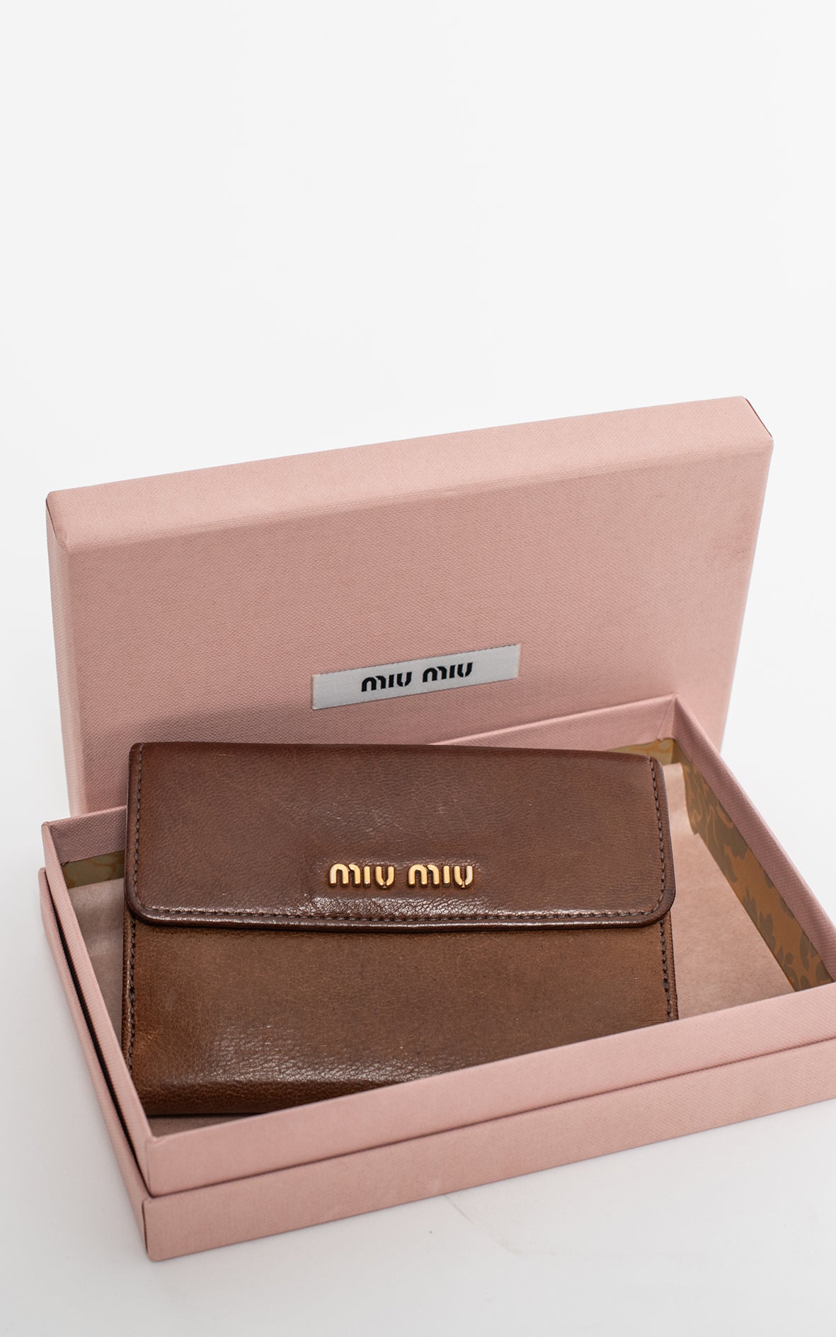 Cartera marrón