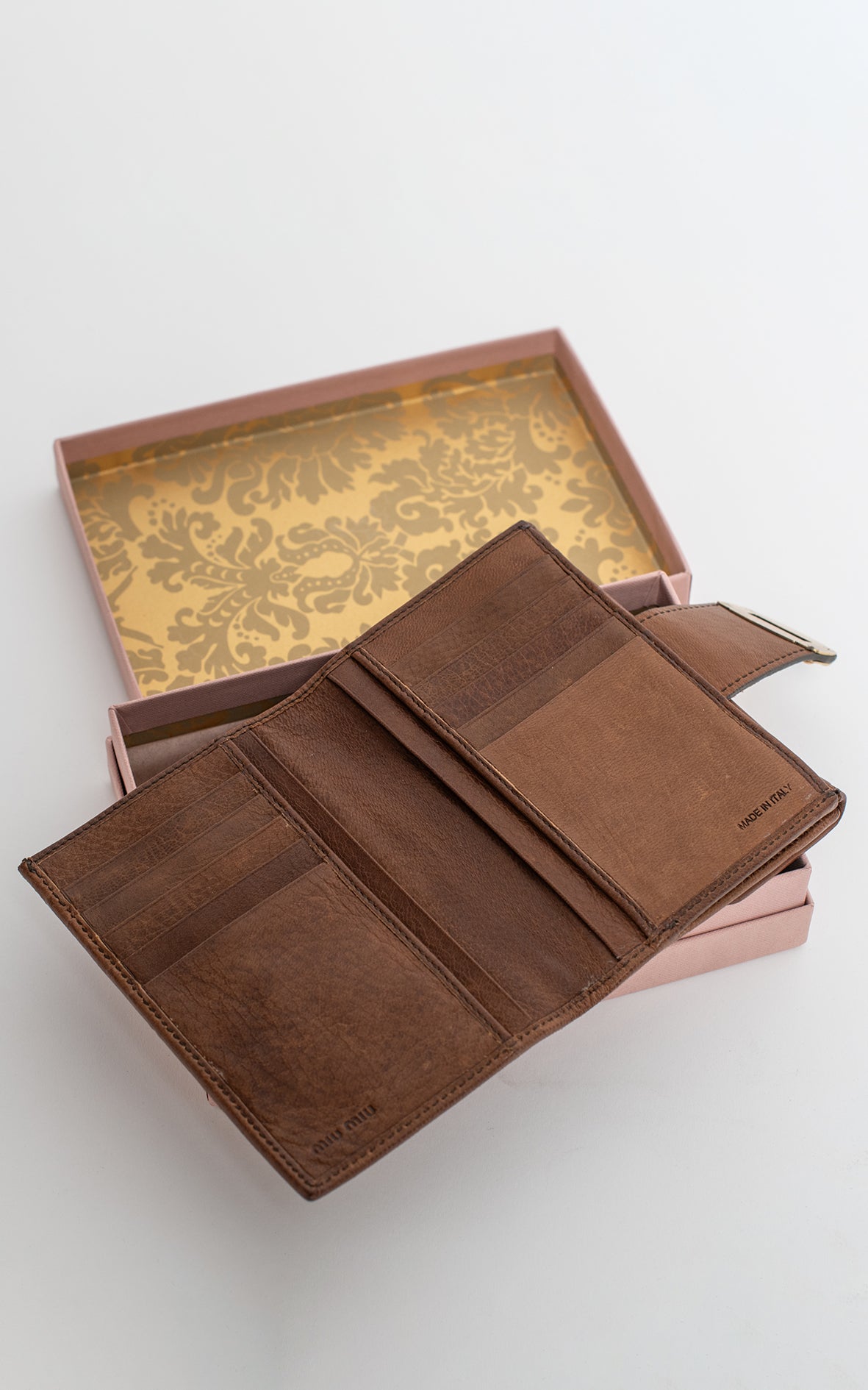Cartera marrón