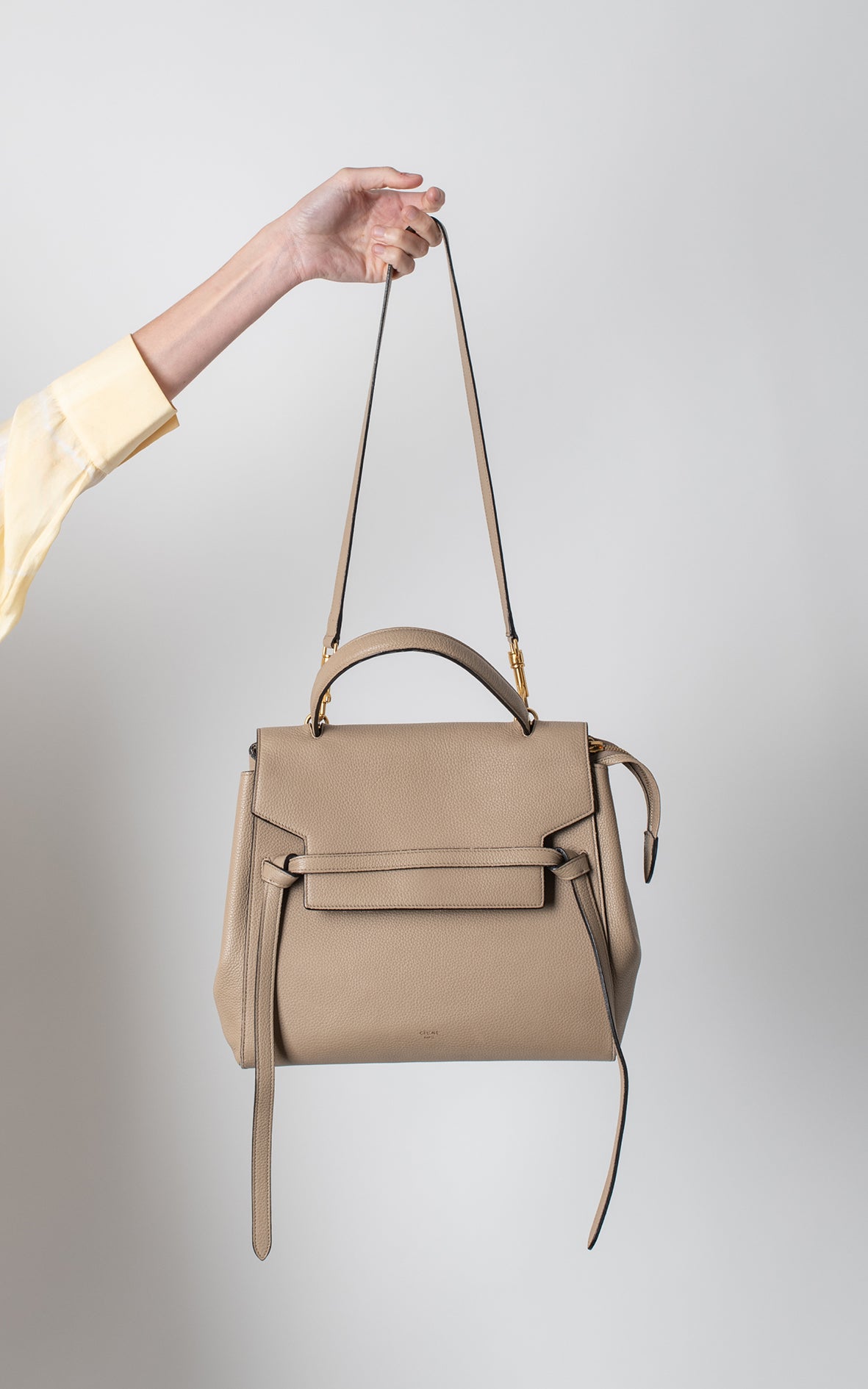 Celine belt beige