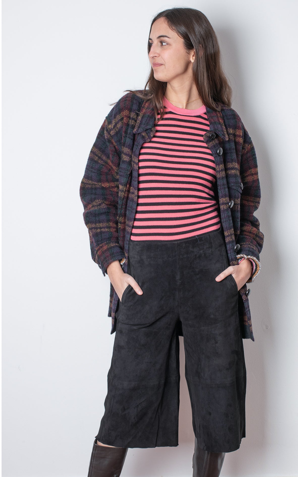 Pantalones de ante