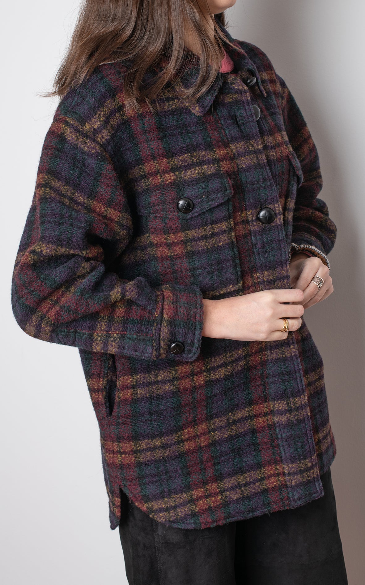 Sobrecamisa de cuadros
