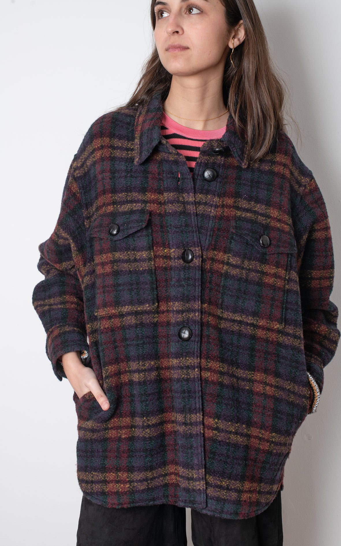Sobrecamisa de cuadros