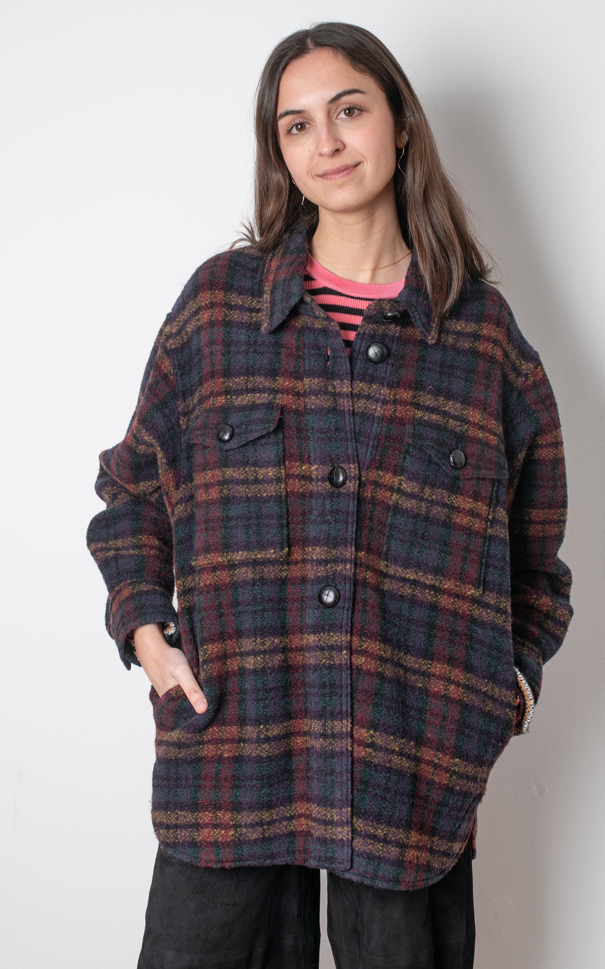 Sobrecamisa de cuadros