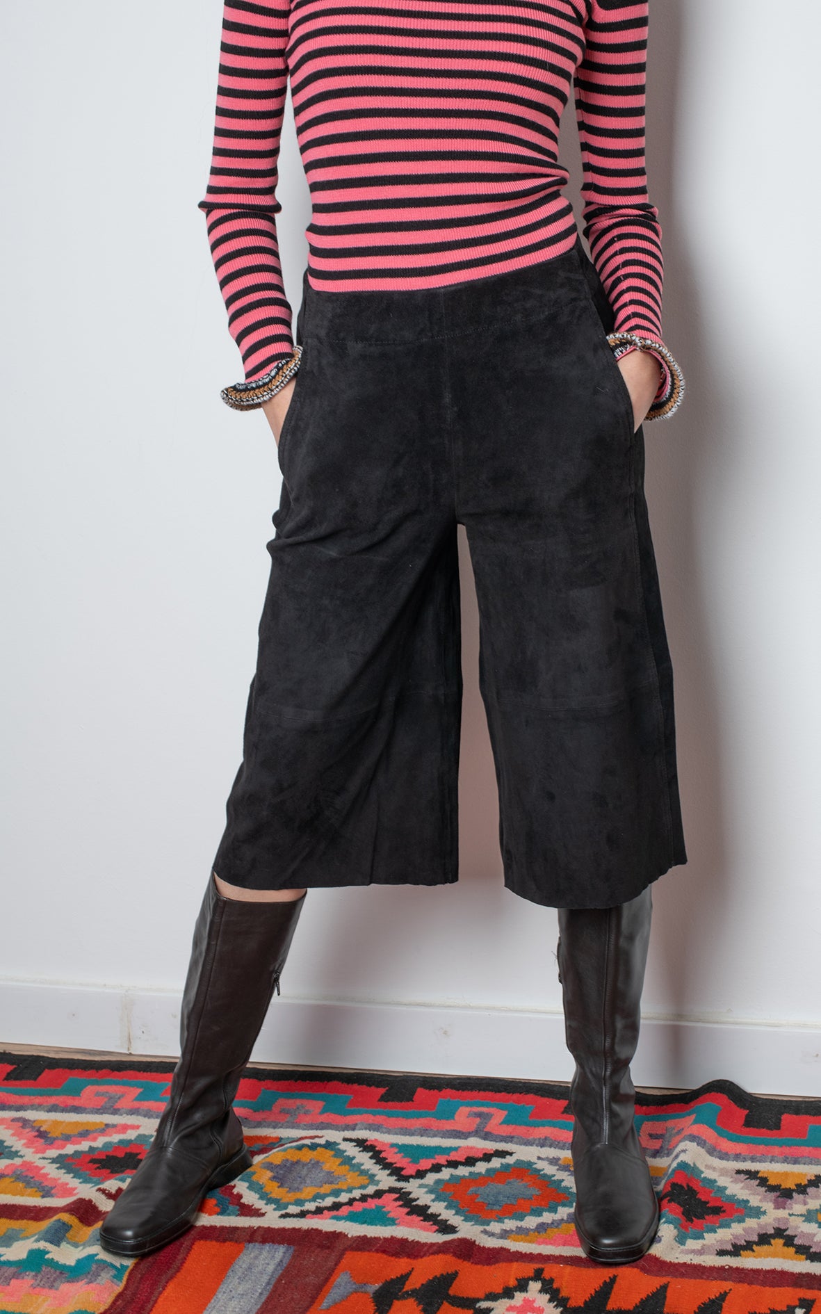 Pantalones de ante