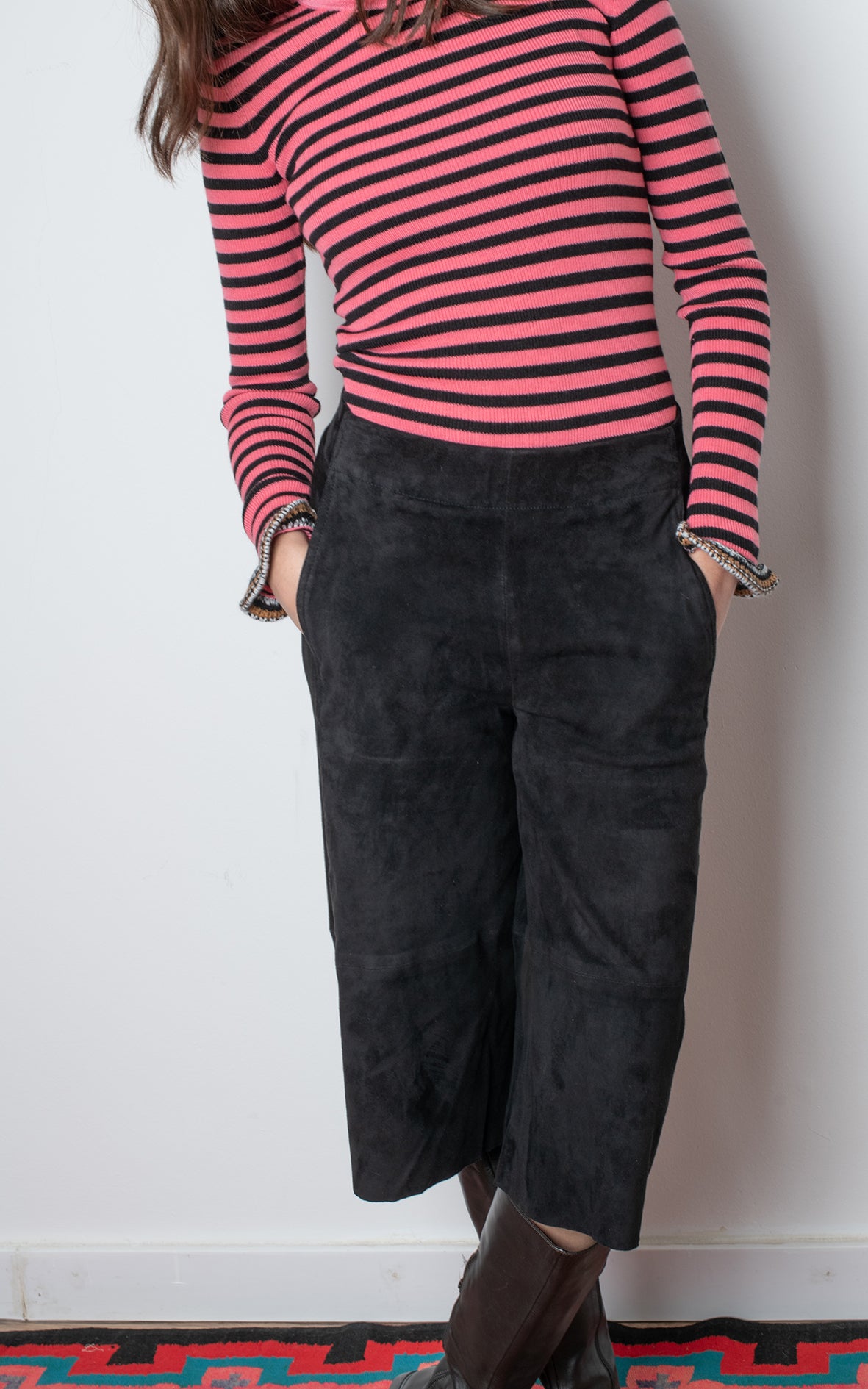 Pantalones de ante
