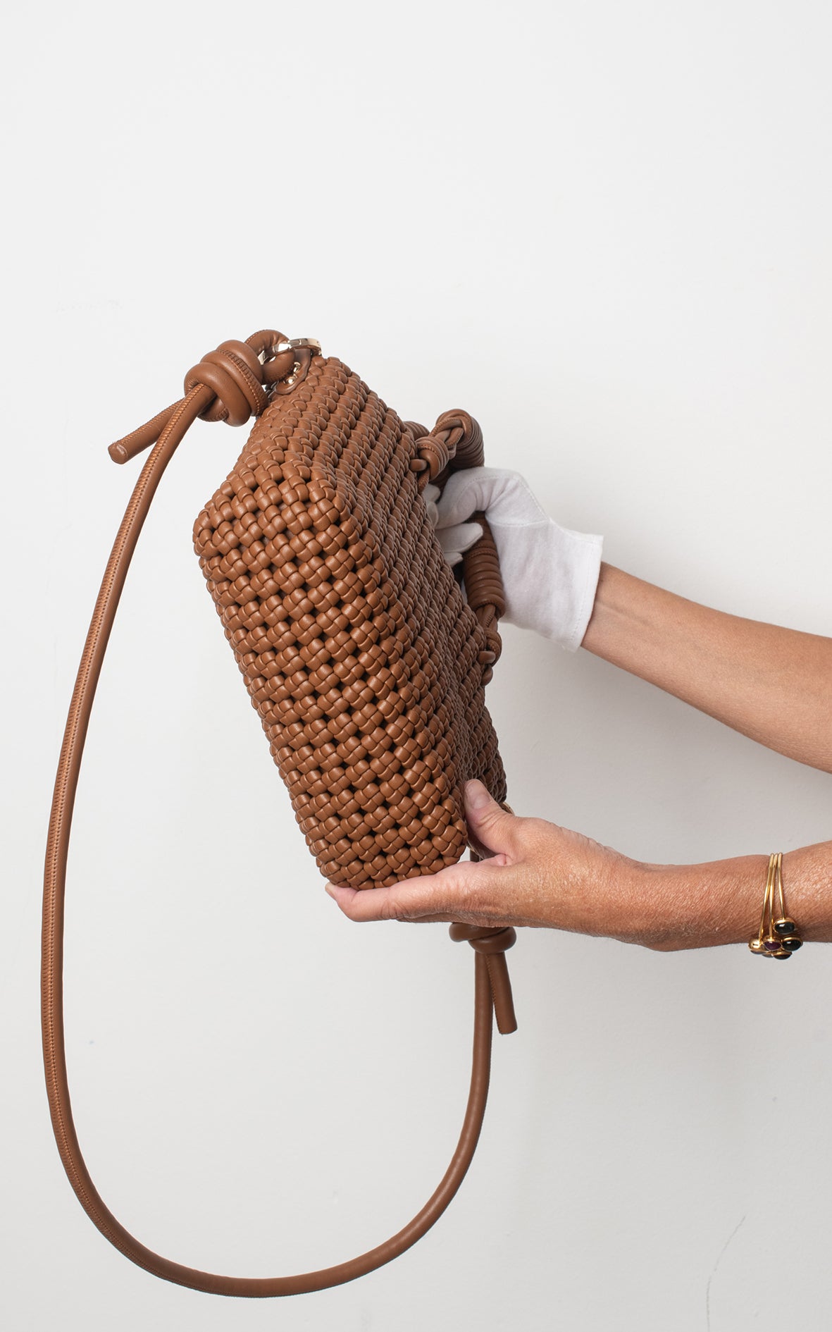 Bandolera marrón