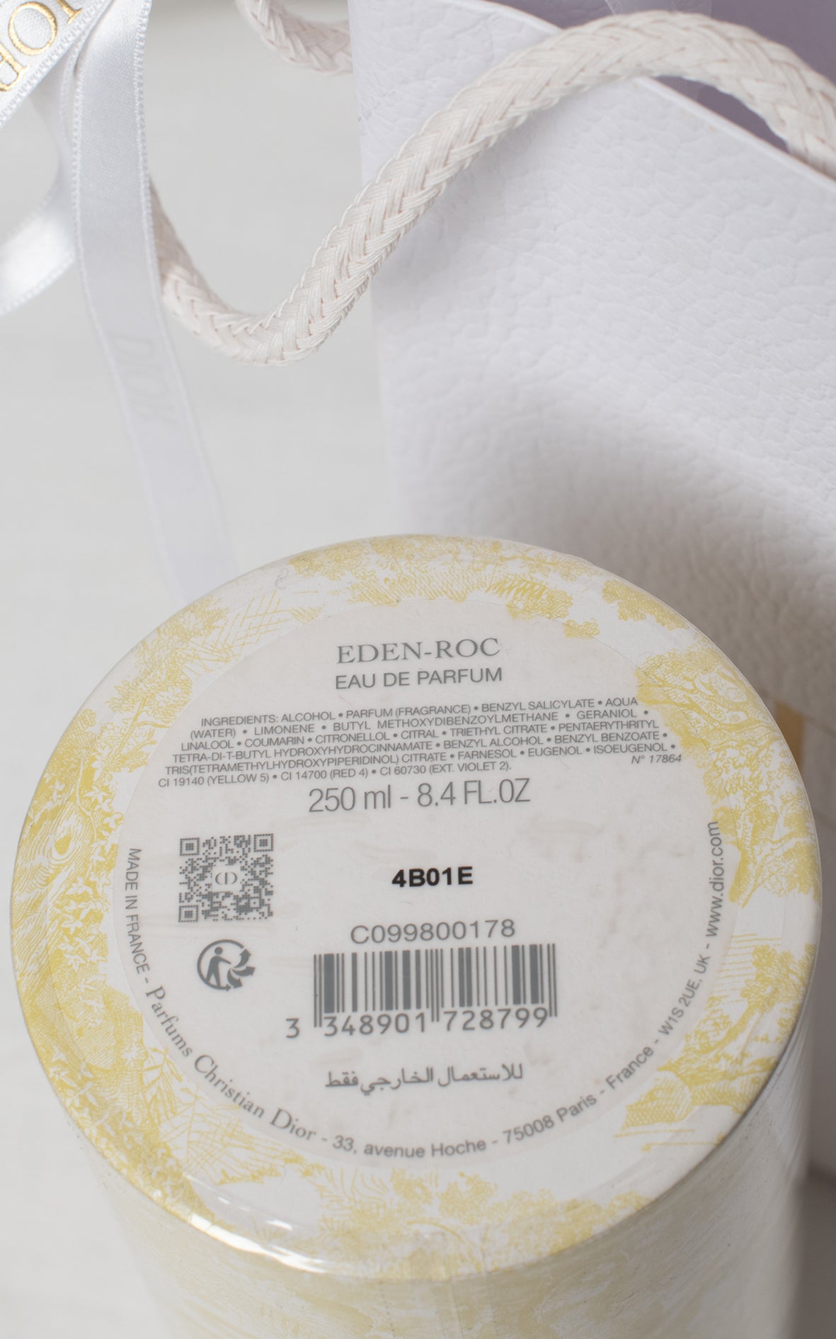 Perfume Dior “ Eden Roc” 250ml