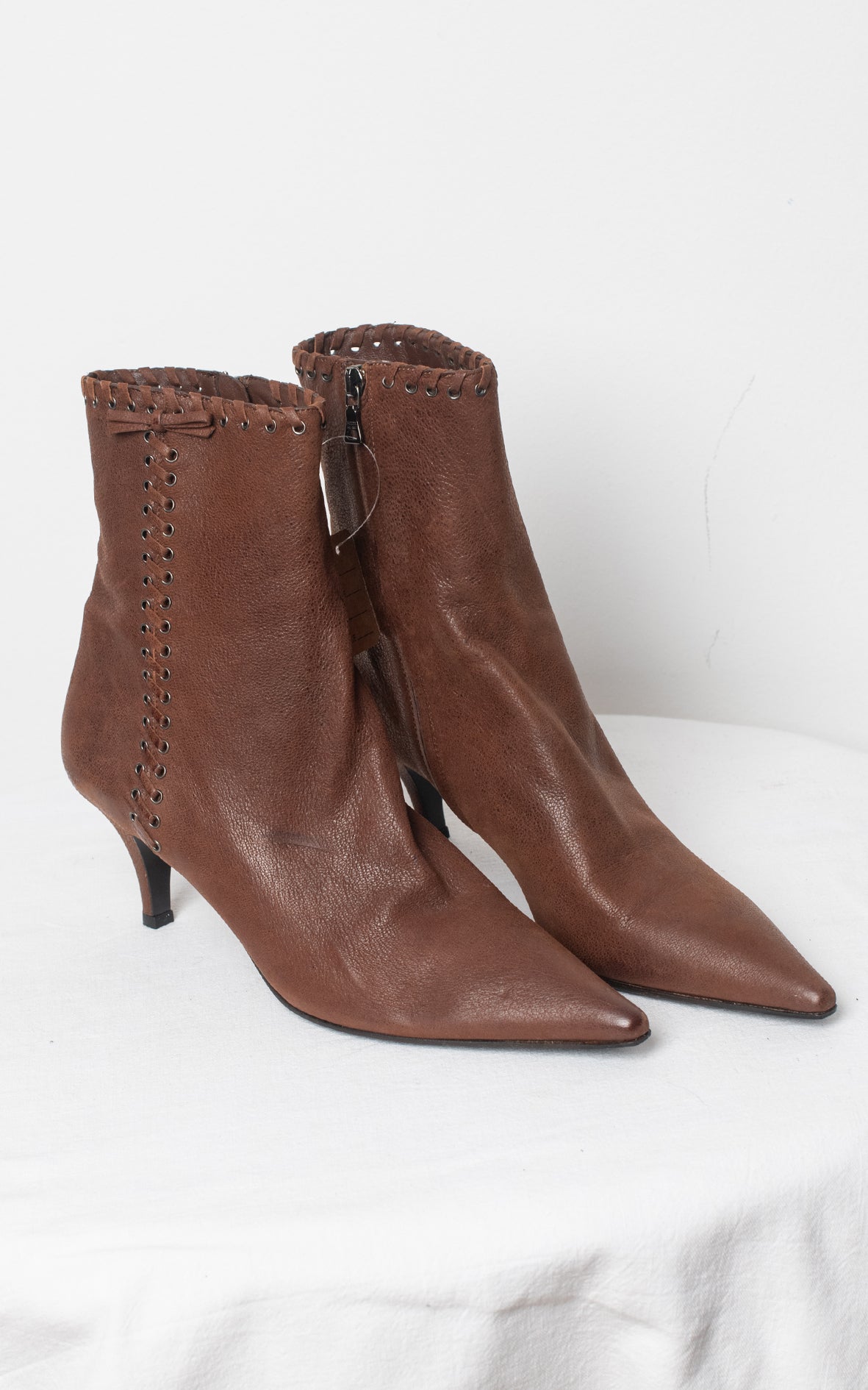 Botas marrones de piel