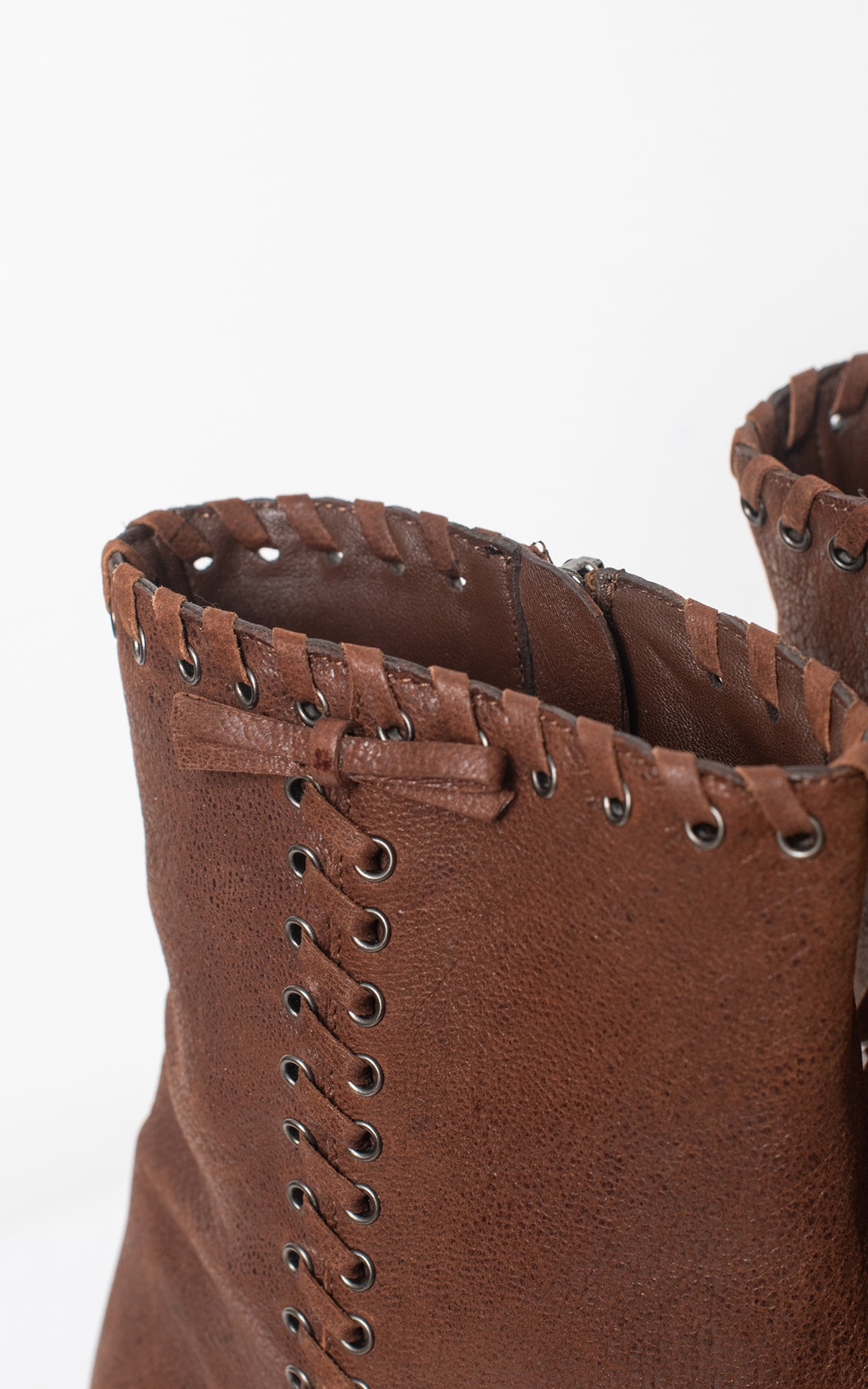 Botas marrones de piel