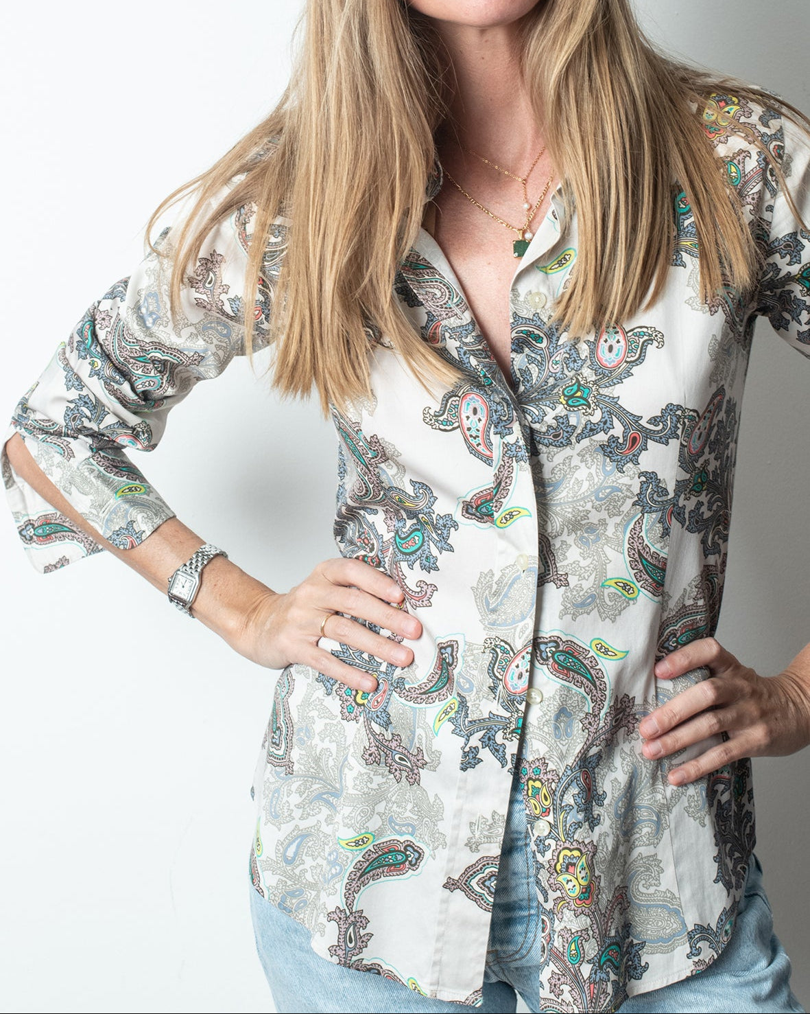 Camisa colores blancos