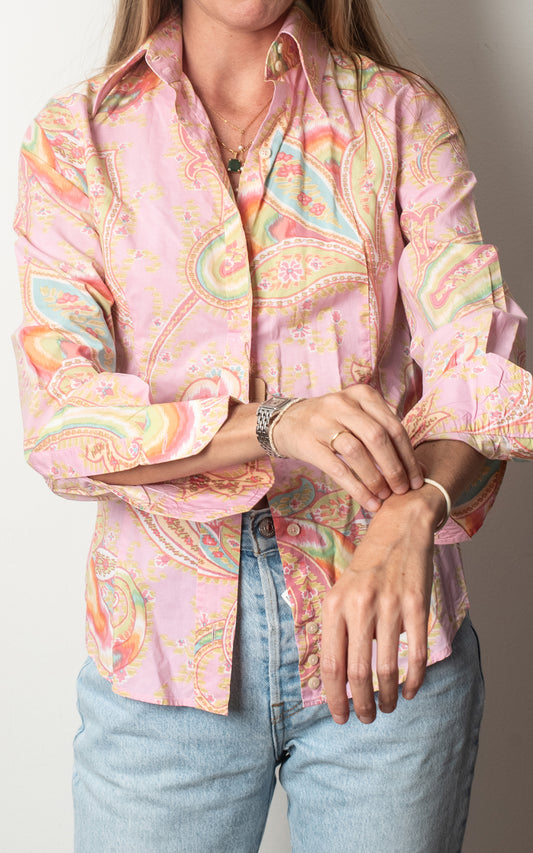 Camisa amebas rosa chicle